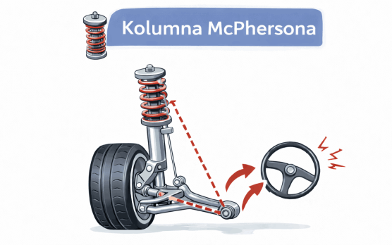 Kolumna McPhersona – przednie zawieszenie i jego wpływ na geometrię kół